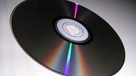 Unterseite einer DVD